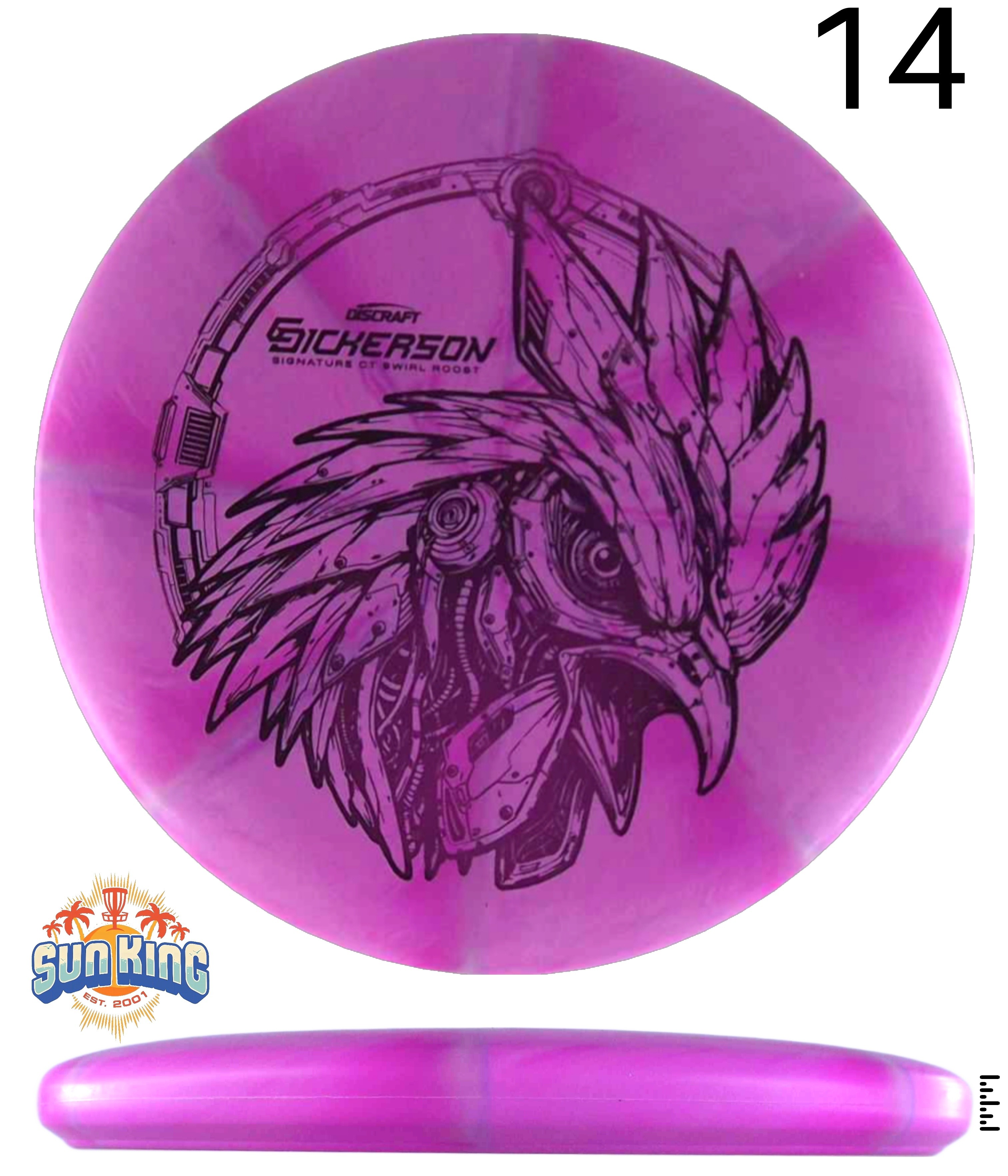 Discraft Crazy Tuff Swirl Roost (Chris Dickerson - Signature Line)