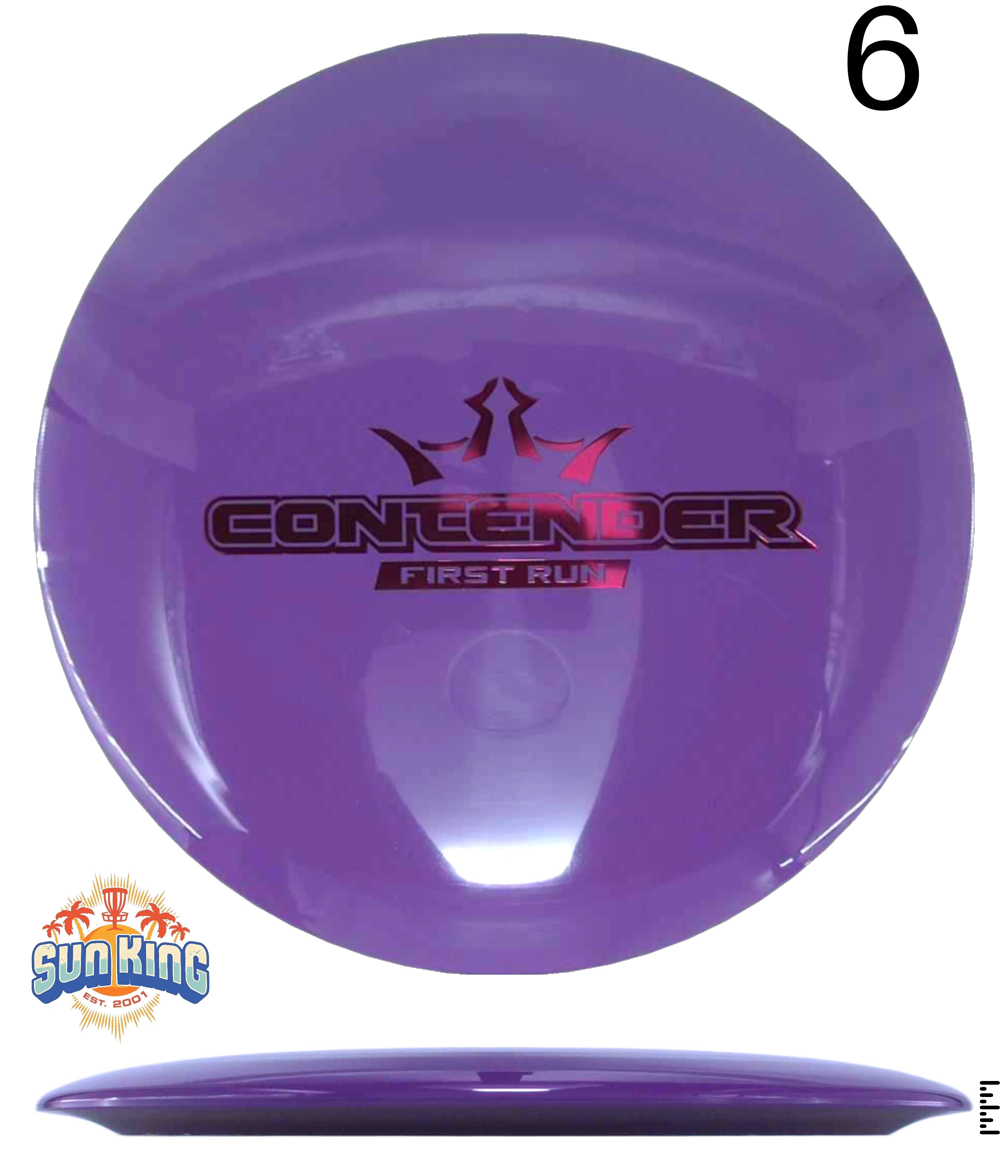 Dynamic Discs Fuzion Contender (First Run)