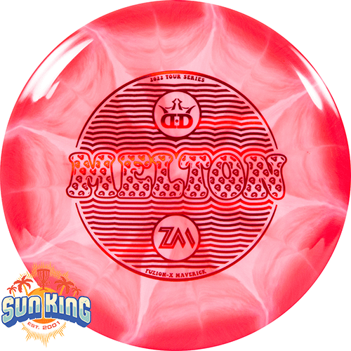 Dynamic Discs Fuzion-X Burst Maverick (Zach Melton - 2022 Team Series )