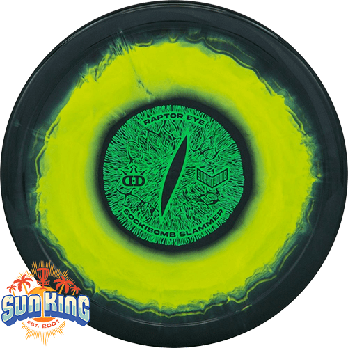 Dynamic Discs Fuzion Ice Raptor Eye Slammer (Ricky Wysocki)