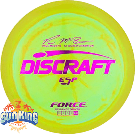 Discraft ESP Force (Paul McBeth 5X)