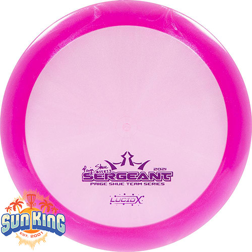 Dynamic Discs Lucid-X Glimmer Sergeant (Paige Shue - 2021 Team Series V1)