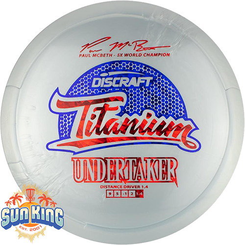 Discraft Titanium Undertaker (Paul McBeth - 5X - Out of Production))