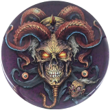 Discraft SuperColor Buzzz (Jester Skull with Horns)