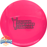 Climo Disc Golf Prototype Major Line Streak (Discover Your Inner Champion - Misprint)