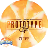 Climo Disc Golf Swirl Trophy Line Cliff (Prototype)