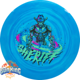 Dynamic Discs Fuzion Swirl Sheriff (Galactic Lawman)