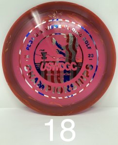 Discraft Elite Z Jawbreaker Heat (USWDGC - Fundraiser)