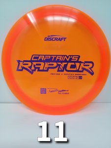 Discraft Elite Z Captain's Raptor (First Run)