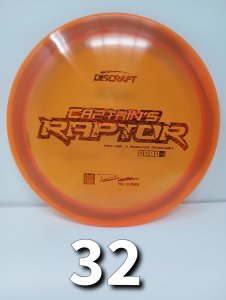 Discraft Elite Z Captain's Raptor (First Run)