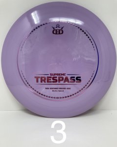 Dynamic Discs Supreme Trespass