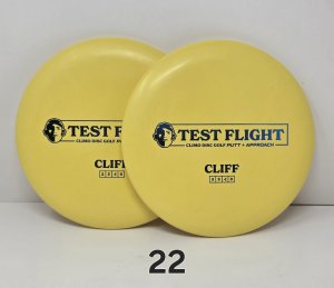 Climo Disc Golf Trophy Line Cliff (Test Flight)