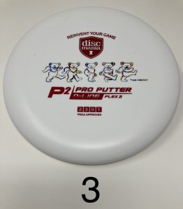 Discmania D-Line P2 Flex 2 (Grateful Dead - Dancing Bears)