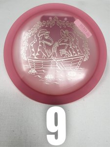 Discraft Z Glo Raptor (Raptors in Love)