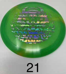 Discraft Elite Z Swirl Heat (2023 Ledgestone)