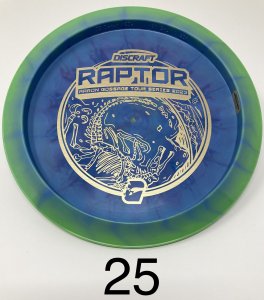 Discraft ESP Raptor (2023 Aaron Gossage Tour Series)