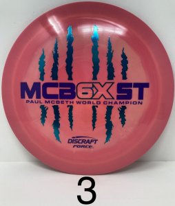 Discraft ESP Force (Paul McBeth - 6X Commemorative)