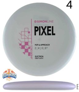 Axiom Electron Firm Pixel (White/White - Pink Stock Stamp)
