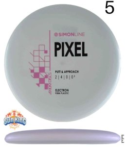 Axiom Electron Firm Pixel (White/White - Pink Stock Stamp)