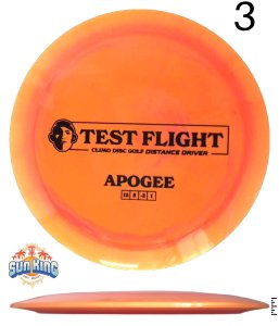 Climo Disc Golf Signature Line Apogee (Test Flight)