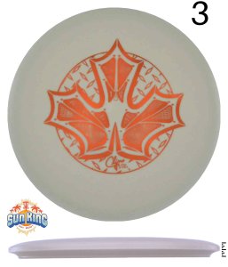Climo Disc Golf Trophy Line Belleair (Test Glow - Iron Leaf)