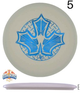 Climo Disc Golf Trophy Line Belleair (Test Glow - Iron Leaf)