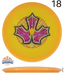 Climo Disc Golf Victory Line Belleair (Iron Leaf - Triple Foil)