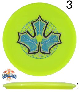 Climo Disc Golf Victory Line Belleair (Iron Leaf - Triple Foil)