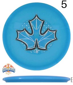 Climo Disc Golf Victory Line Belleair (Iron Leaf - Triple Foil)