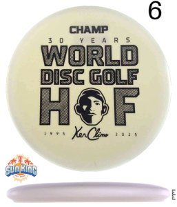 Climo Disc Golf Trophy Line Glow Champ (Hall of Fame)