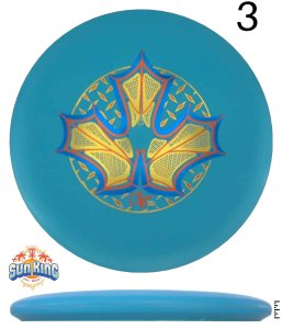 Climo Disc Golf  Trophy Line Champ (Iron Leaf - Triple Foil)