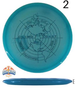 Climo Disc Golf Color Glow Coast (2026 Pro Worlds)