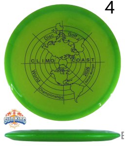Climo Disc Golf Color Glow Coast (2026 Pro Worlds)