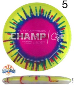Climo Disc Golf  Victory Line Champ - Dyed