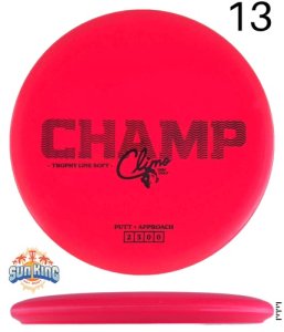 Climo Disc Golf Soft Trophy Line Champ
