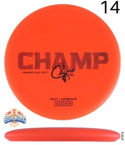 Climo Disc Golf Soft Trophy Line Champ