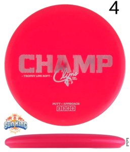 Climo Disc Golf Soft Trophy Line Champ