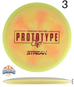 Climo Disc Golf Signature Line Streak (Prototype)