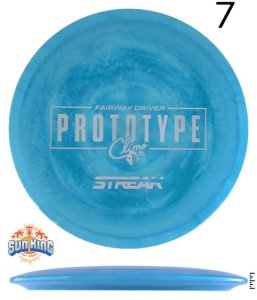 Climo Disc Golf Signature Line Streak (Prototype)