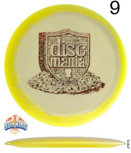 Discmania C-Line Glow Horizon DD2 (Brick and Mortar Shield)