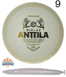 Discmania Q-Line Premier Series  FD (Niklas Anttila - 3rd Place 2025 Worlds Championship)