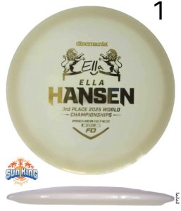 Discmania Q-Line Premier Series  FD (Ella Hansen - 3rd Place 2025 Worlds Championship)