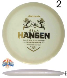 Discmania Q-Line Premier Series  FD (Ella Hansen - 3rd Place 2025 Worlds Championship)