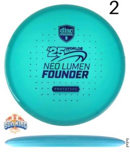 Discmania Neo Lumen Prototype Founder (Pro Worlds 2025)