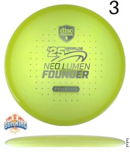 Discmania Neo Lumen Prototype Founder (Pro Worlds 2025)