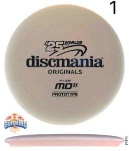 Discmania P Line Flex 2 MD3X (2025 Pro Worlds - Prototype)
