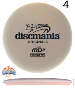 Discmania P Line Flex 2 MD3X (2025 Pro Worlds - Prototype)