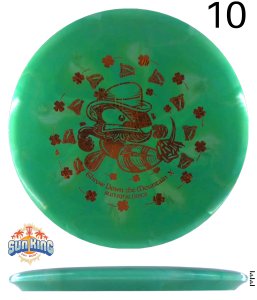 Discraft ESP Tour Series Swirl Buzzz (Shamrock - Skeet Art -  TDTMX -  2022)