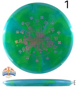 Discraft ESP Tour Series Swirl Buzzz (Shamrock - Skeet Art -  TDTMX -  2022)