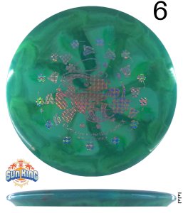 Discraft ESP Tour Series Swirl Buzzz (Shamrock - Skeet Art -  TDTMX -  2022)